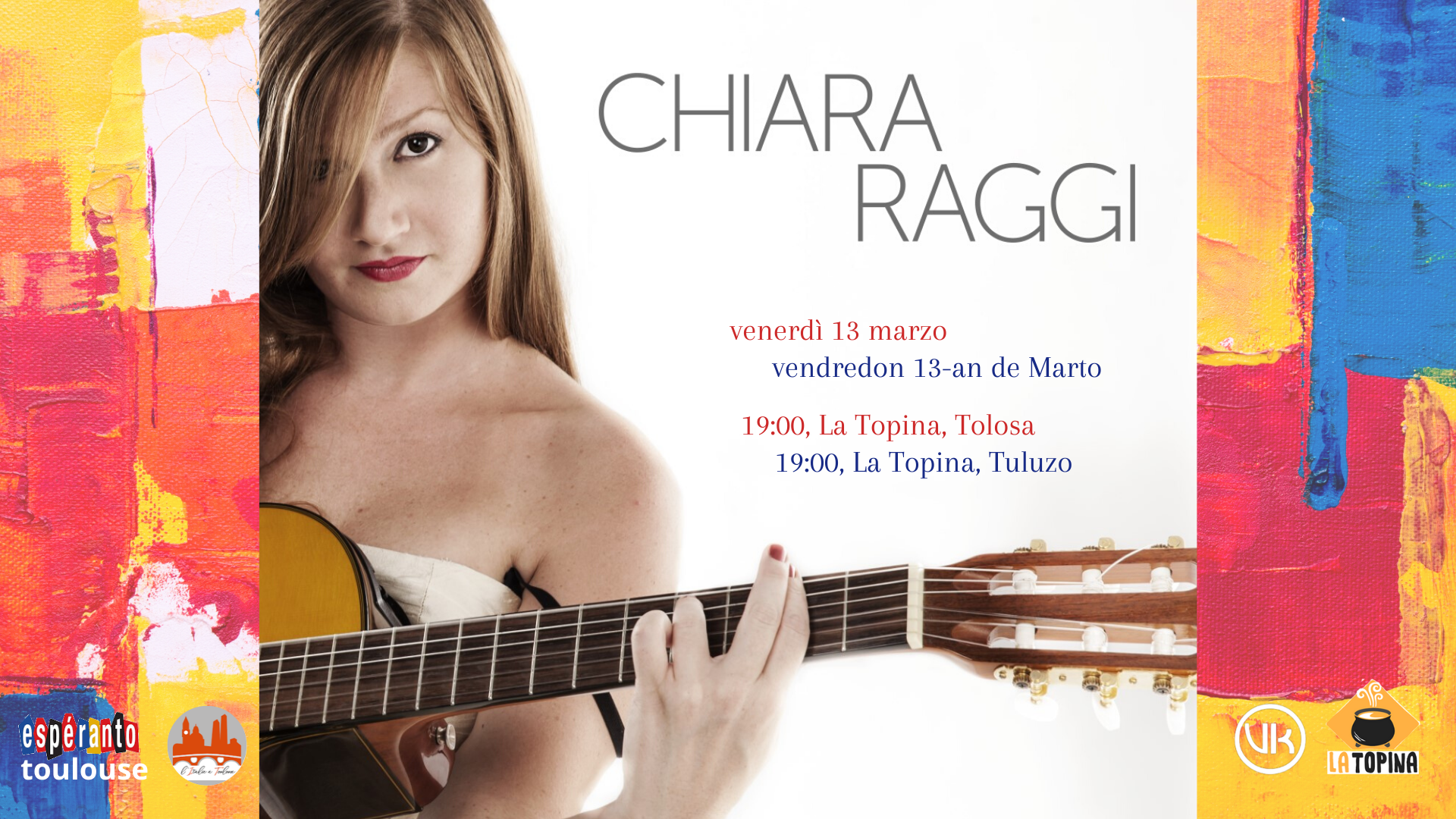 Remplacé : Concert de Chiara Raggi à Toulouse