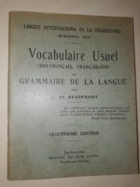 VOCABULAIRE USUEL et grammaire de la langue