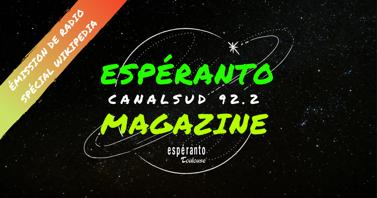 Espéranto-Magazino spécial projet Wikipédia