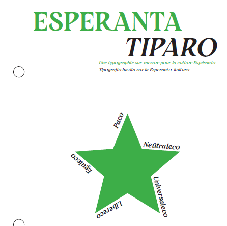 Ekspozicio - Esperanta Tiparo