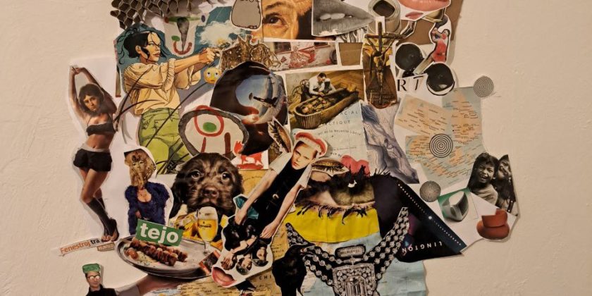 Photo de l'oeuvre finale créée dans le cadre de l'atelier collage