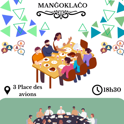 Monata kunsido +  Manĝoklaĉo