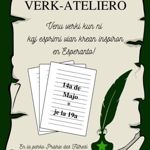 Atelier d'écriture