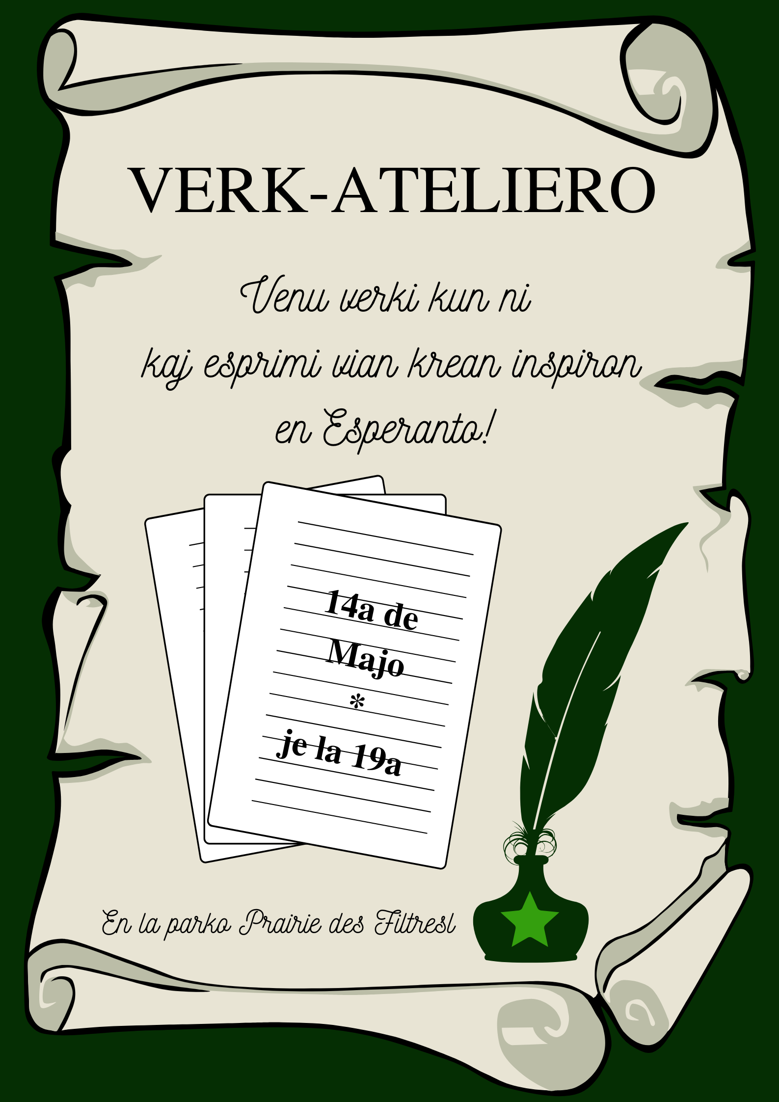 Atelier d'écriture